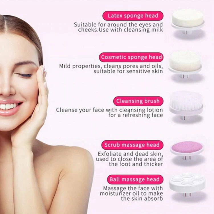 5-in-1 Beauty Care Massager / 5 in 1 Face Massager