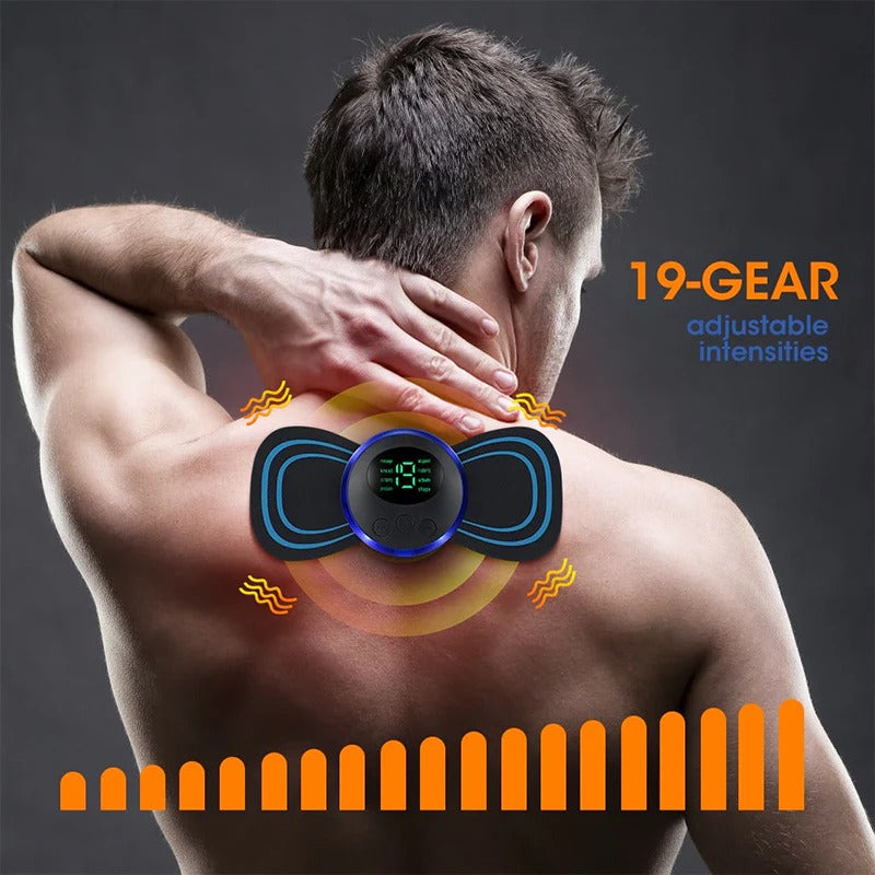 EMS Mini Butterfly Body Massager V Wireless